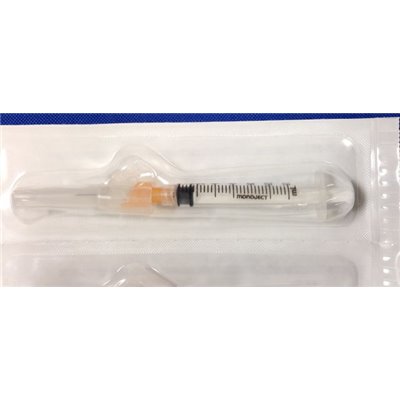 COVIDIEN - KEN 8881833558, 1753 - SYRINGE SAFETY MN 3CC 25G X 5/8IN 50 ...