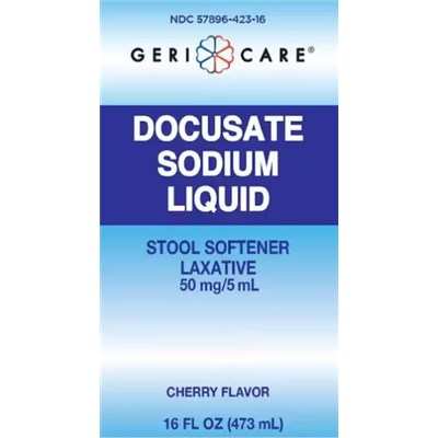 DOCUSATE SODIUM 50MG/5ML LIQ 16OZ