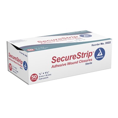 WOUND CLOSURES ADH SECURISTRIP ST 1/2X3