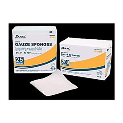 GAUZE SPONGE 4X4 ST 8-PLY 50/BX