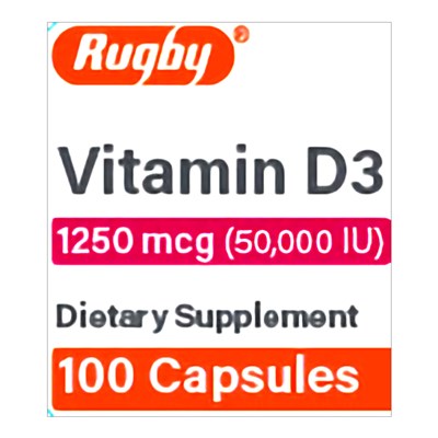 VITAMIN D3 50,000 IU 100/BTL