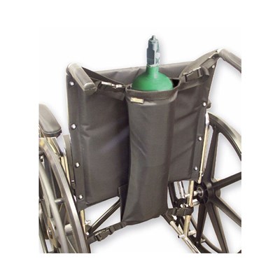 OXYGEN TANK HOLDER FOR WHEEL CHAIR